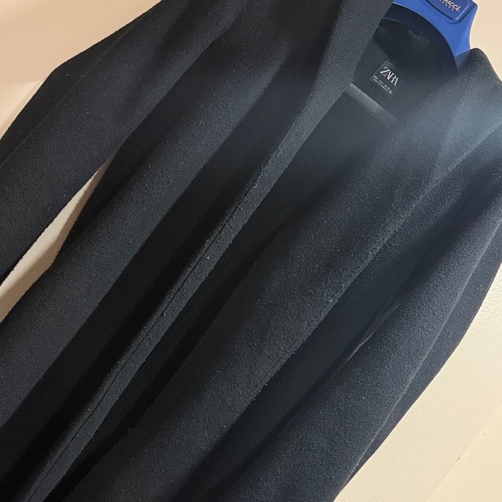 Zara Black Dress Coat
